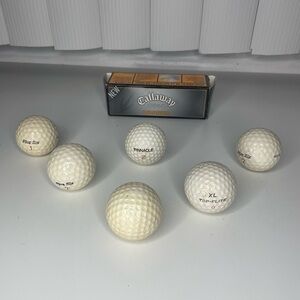 Lot Of 9 Golf Balls 3 New Callaway Golf Balls WARBIRD 6 Used Balls